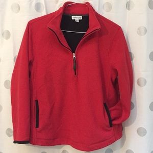 Like new Coldwater Creek fleece pull over jacket